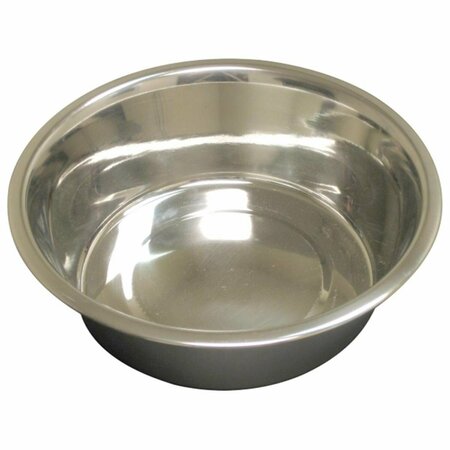 PETPRIDE Non-Tip Stainless Steel Medium 1 qt Quart Brake-fast Feed Food Bowl PE3177609